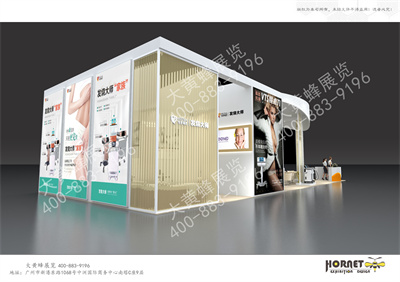 展览设计公司分享皇莎国际设计方案