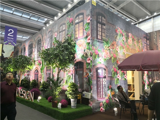 家纺展展厅设计效果图