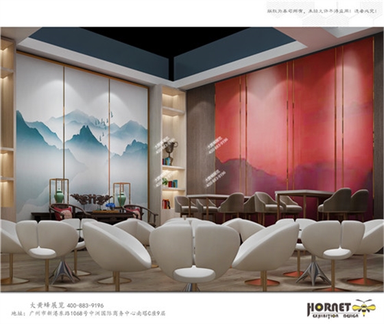 金派上海墙纸展览设计搭建