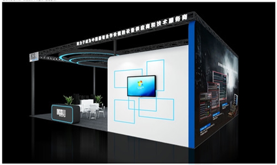 凯仕音响演艺设备展台设计搭建
