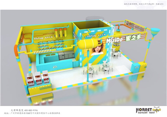 蜜之多酒店用品展会设计制作