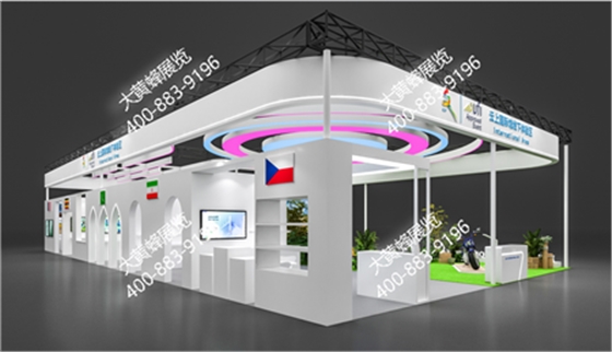 云上国际馆线下体验区深圳文博会大型展位设计搭建