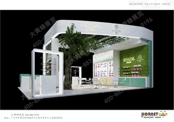 意丝蔻展台设计方案