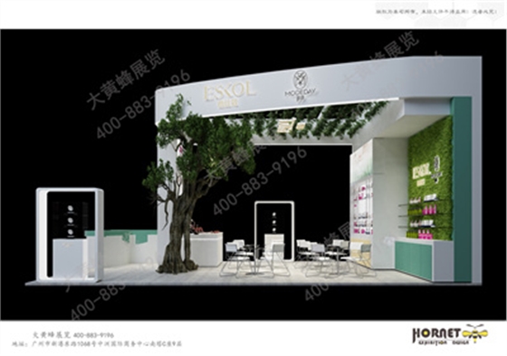 意丝蔻展台设计方案