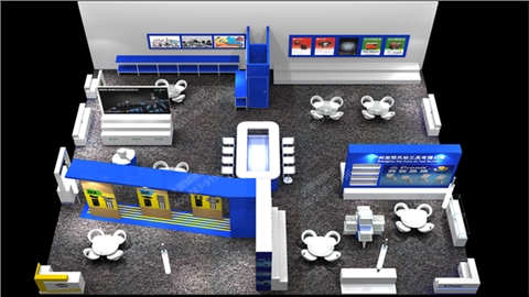 宝丽风动-大型展会设计