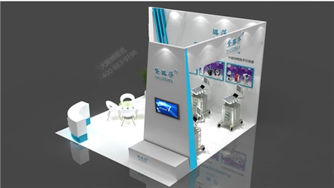 美博会展台布置_黛璐莎