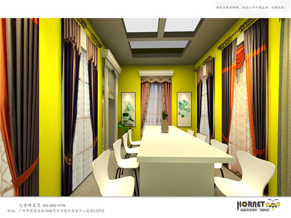 美特祺展台内部效果图