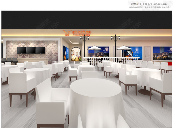 维也纳展台内部效果图