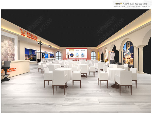 维也纳展台内部效果图