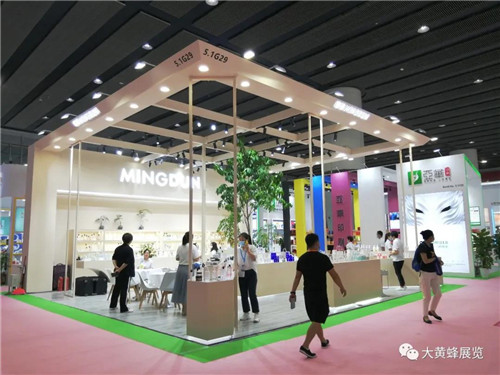 明顿美博会展台设计搭建 明顿美博会展台设计搭建