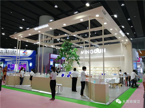 明顿美博会展台设计搭建 明顿美博会展台设计搭建