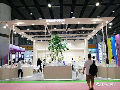 明顿美博会展台设计搭建 明顿美博会展台设计搭建