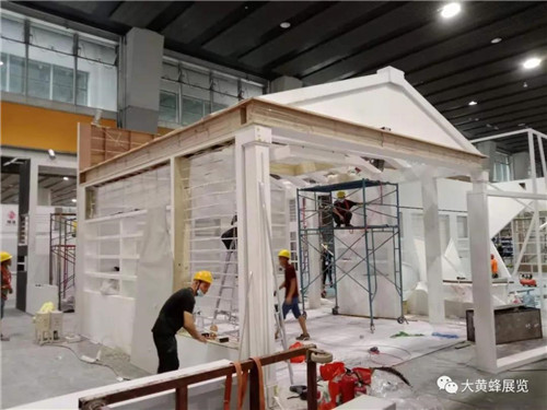 美博会展台设计搭建 美博会展台设计搭建