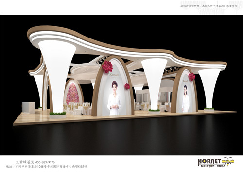 美人邦美博会展台设计搭建