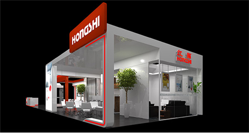 红狮电梯展台设计搭建 红狮电梯展台设计搭建