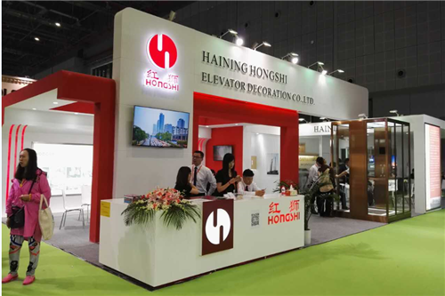 红狮电梯展台设计搭建 红狮电梯展台设计搭建