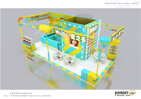 蜜之多酒店用品展会设计制作