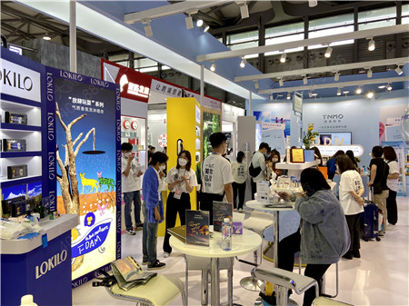 唐美智和上海美容展台设计搭建