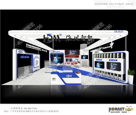 海川智能机器广州包装工业展台设计搭建