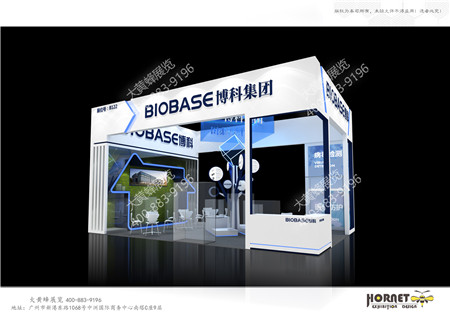 博科生物上海分析生化展台设计搭建