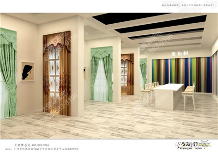 素布村深圳家纺展展位设计