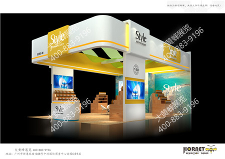 style广州美博会展位设计搭建