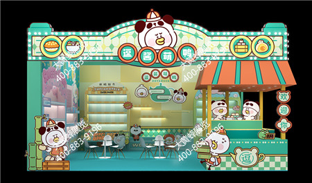 逗酱萌鸭成都玩具展位设计搭建 逗酱萌鸭成都玩具展位设计搭建