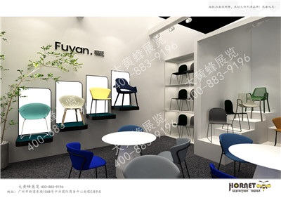 福延家具展一期展台设计搭建