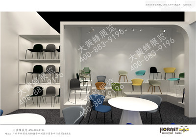 福延家具展一期展台设计搭建