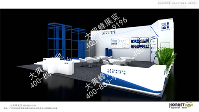 华龙电梯上海电梯展位设计搭建
