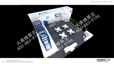 华龙电梯上海电梯展位设计搭建