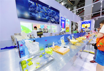 上椿食品展会设计搭建