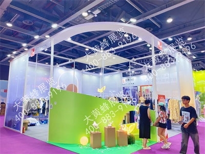 瓒美生物广州沸点展会设计搭建