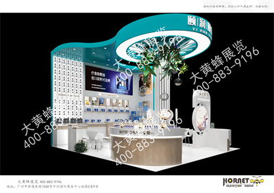 颐润颐泽美博会展台设计搭建