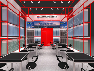 上海纺织品广交会三期展会设计搭建