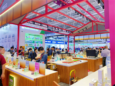 天富食品展台设计搭建