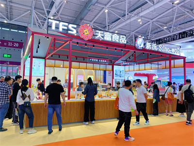 大黄蜂展览分享天富食品设计案例
