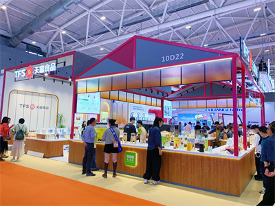 大黄蜂展览分享天富食品设计案例