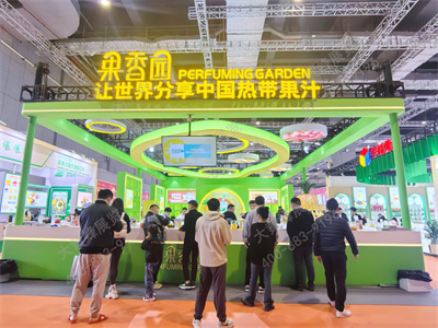 果香园酒店餐饮展台设计搭建