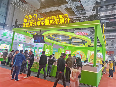果香园酒店餐饮展台设计搭建
