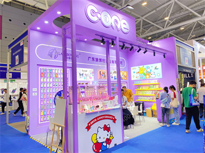 狼博旺礼品展展台设计搭建