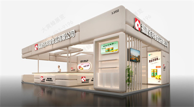 邦领食品特装展台设计