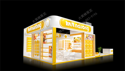 上海展览设计公司介绍奶龙的设计