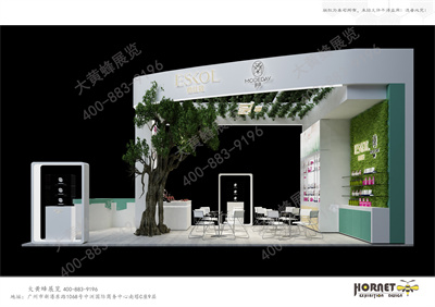 意丝蔻展台设计方案