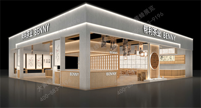 上海展览设计公司分享帮利茶业的设计方案