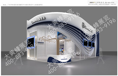 上海光伏展特装展台设计案例讲解之雷狮光电