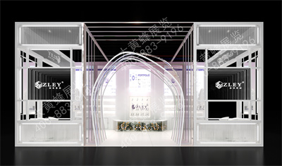 上海PCHI展展位设计搭建案例解读之妆莱
