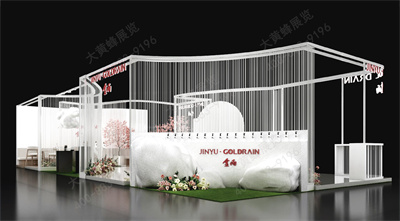 上海美容展展会设计方案介绍之金雨科技