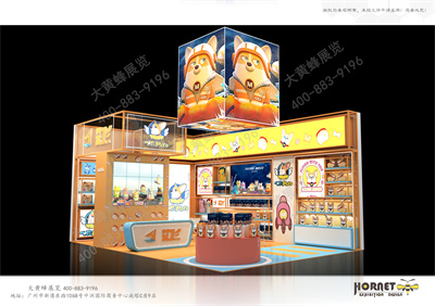 大黄蜂展览分享艾飞在上海授权展的设计方案