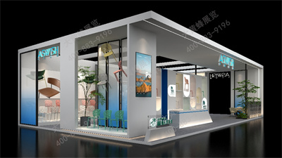上海家具展展会设计方案解读之鑫松家具